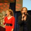 Stacie and Carrie singing “In God We Still Trust” for the governor of Iowa