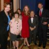 Carrie, Stacie, and Tony Perkins were honored to meet two veterans (married 67 years) who both served in WWII